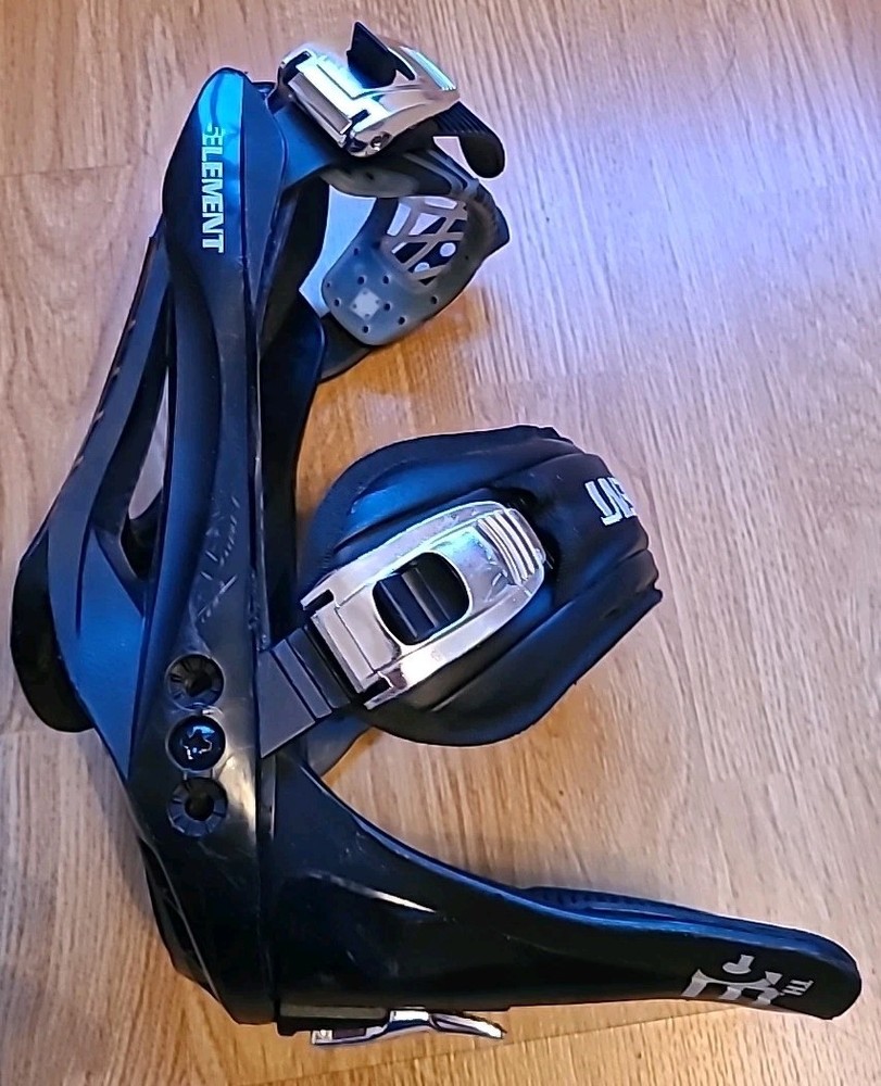 5th Element STEALTH 3 Snowboard Bindings Medium Good Condition - No Hardware