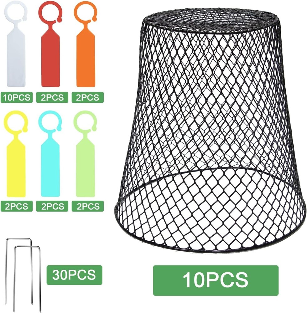 Chicken Wire Garden Cloches x10