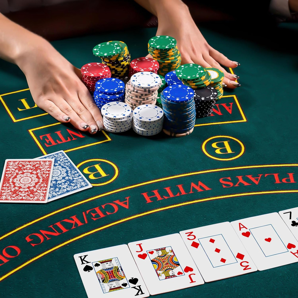 Waterproof Plastic Playing Cards - 2 Pack Large Print