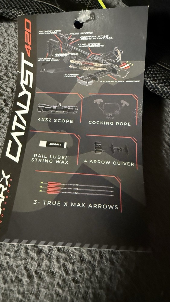 Bear x Catalyst 420 Crossbow Package