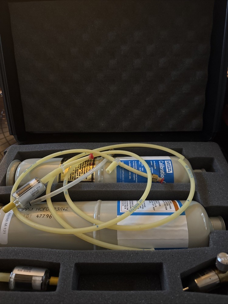 MSA Calibration Kit Refigerant Nitrogen Non- Flammable CA ship See pics