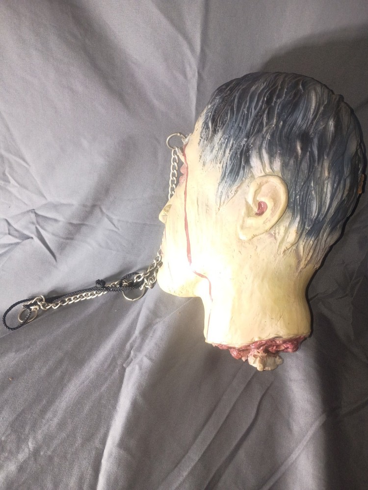 Vintage Severed Head Halloween Prop