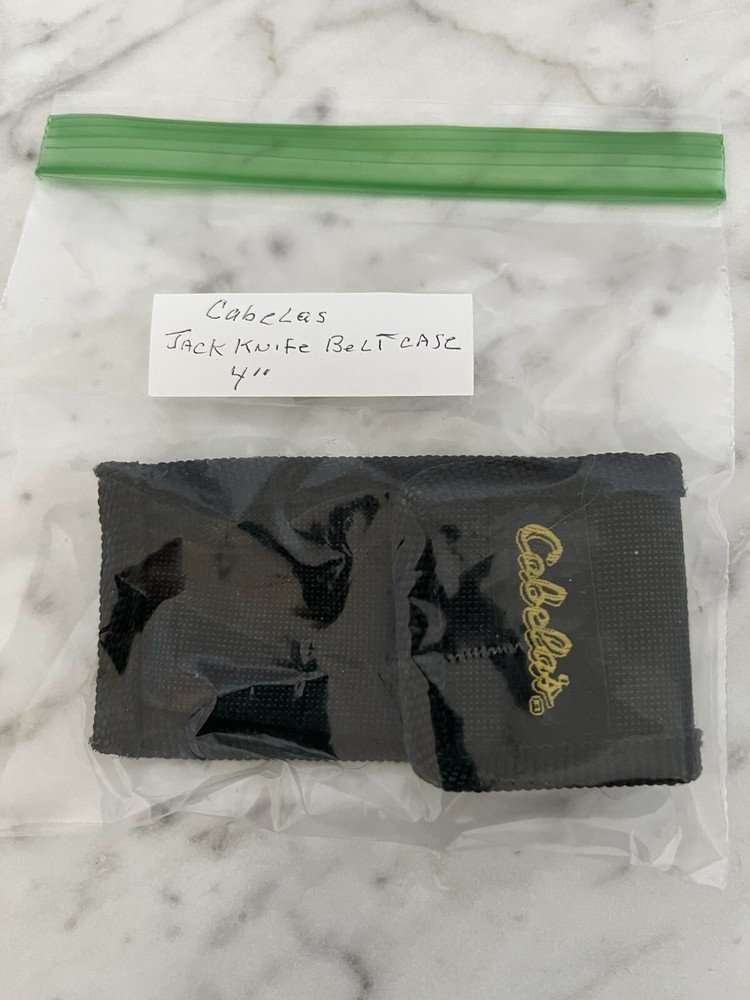 Cabela’s Jack Knife Belt Case 4”.