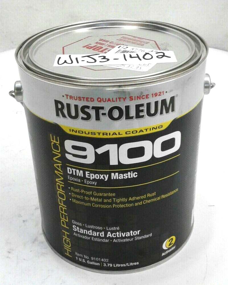 Rust-Oleum 9101402 High Performance DTM Epoxy Mastic #2 Standard Activator 1 Gal