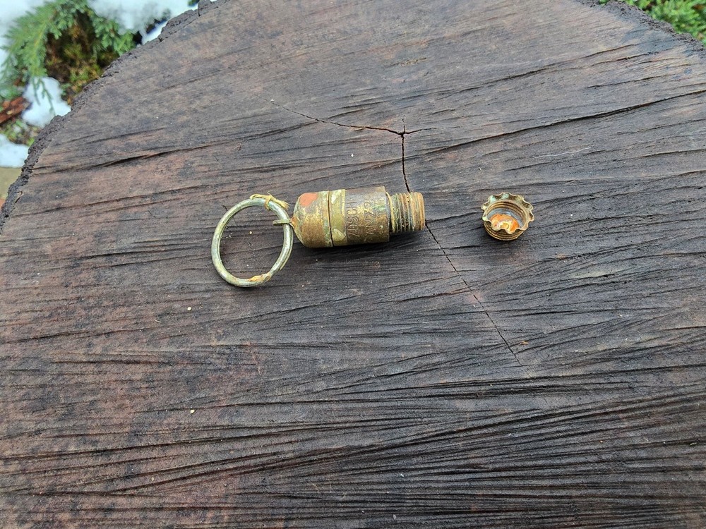 WW2 Accessories from the German bunker relic.