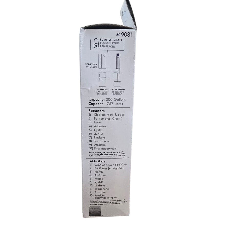 2 Kenmore 469081 Replacement Refrigerator Water Filters