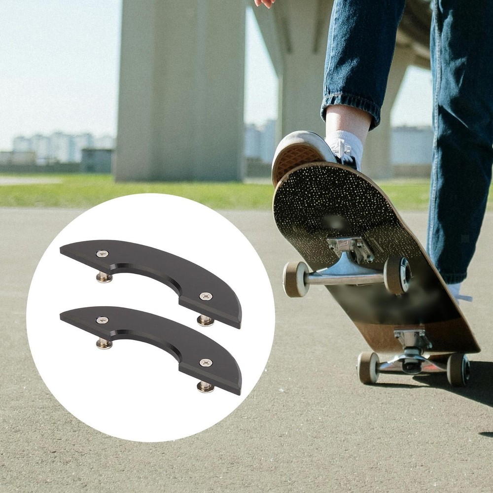 2x Skateboard Deck Guards Protector Edge Protection Longboard Edge Protect