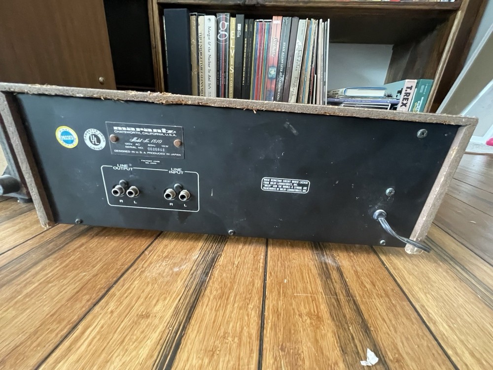 Marantz 1810 Stereo Cassette Deck (SERVICED)