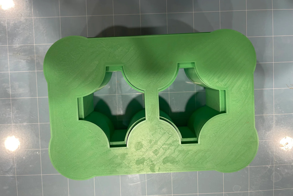 6X1.5” DIA. SPHERICAL 3D Printed BATH BOMBS Mold! Size: 1.5” Diameters