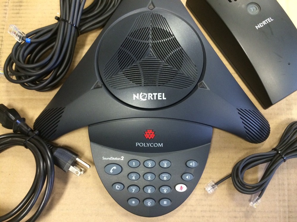 Nortel Norstar Polycom Audio Conferencing Unit NTAB4213 BCM Conference Phone