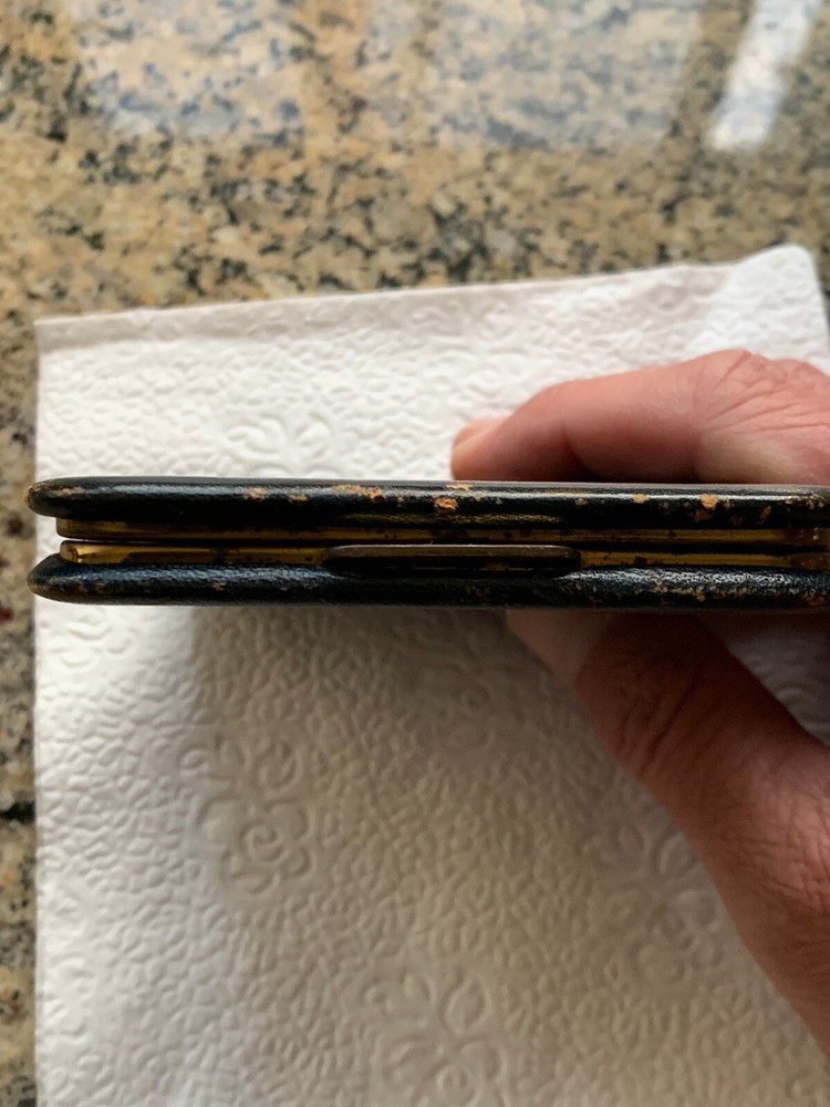 WW 2 Era Pilot Leather Cigarette Case