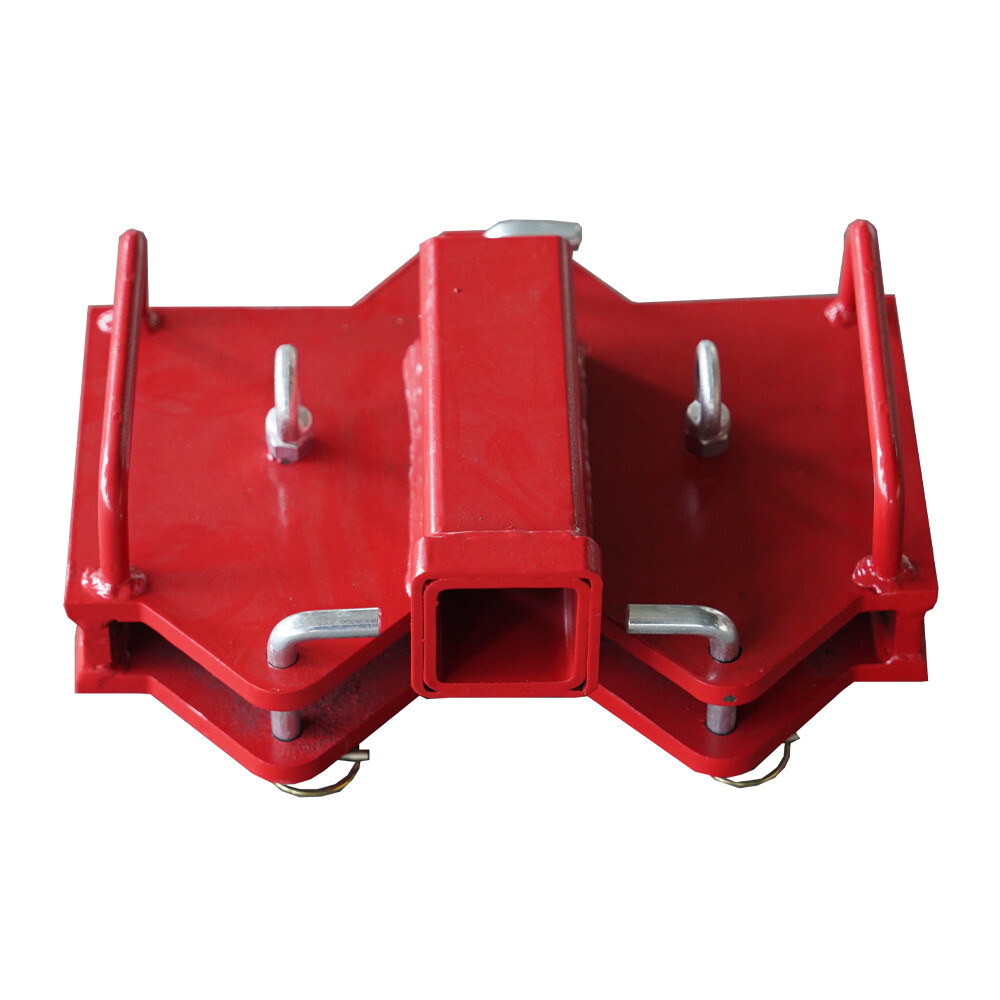 Landy 2" Dual Forklift Hitch Receiver Aadpter