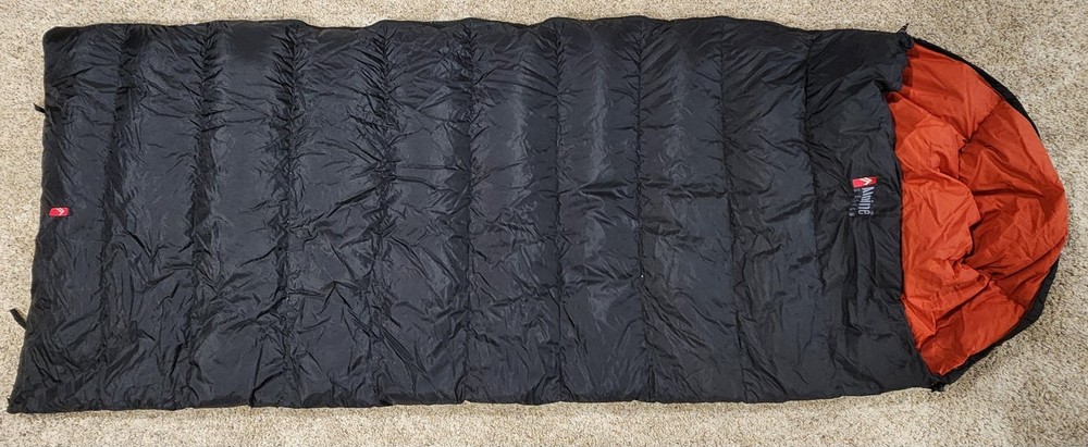 Alpine Designs Down Rectangular Hooded Sleeping Mummy Bag