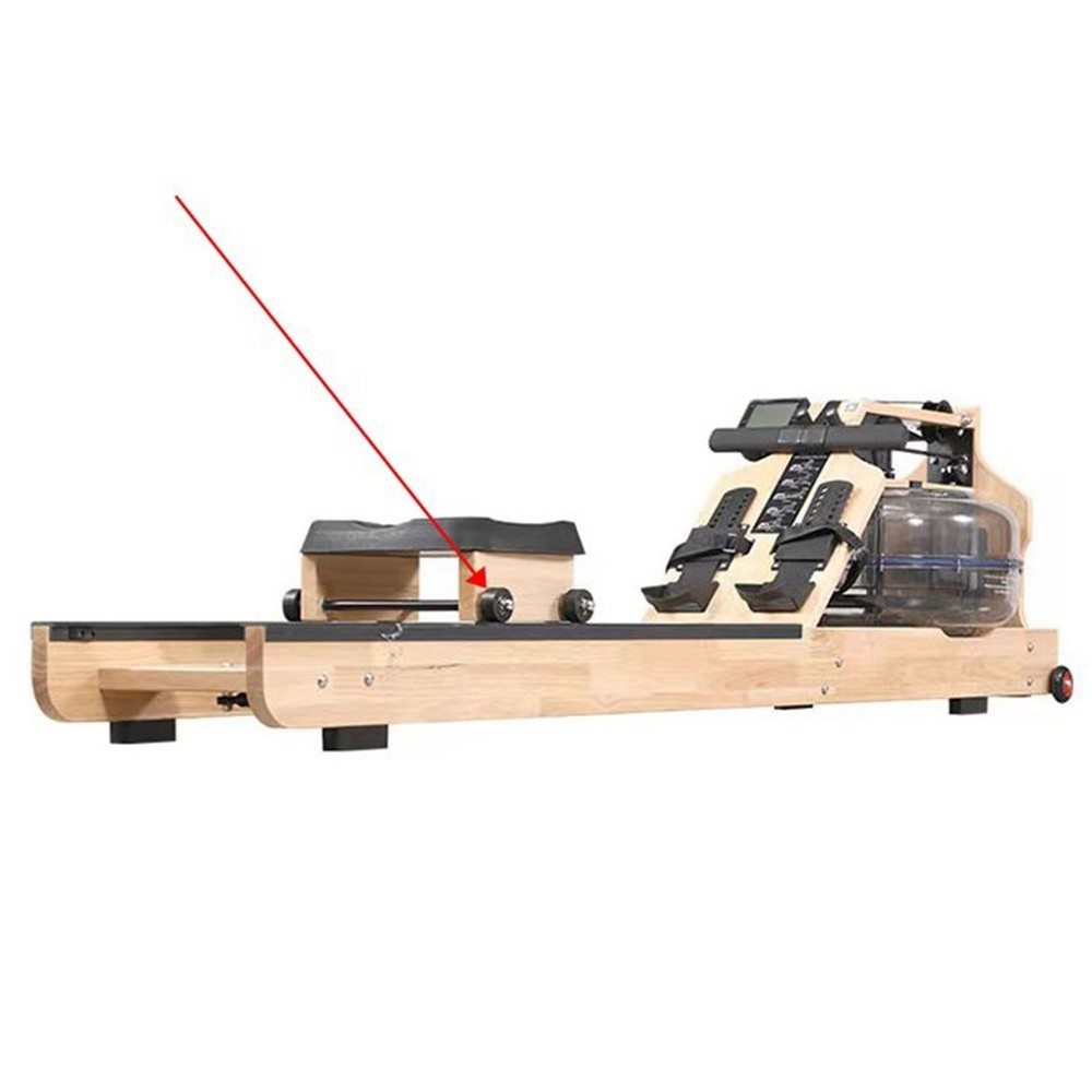4pcs Rowing Machine Wheel Set Heavy Duty Design for Enhanced Stability