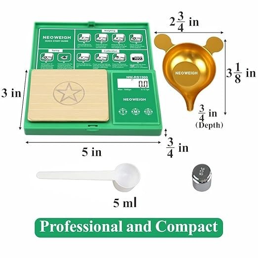 Reloading Scale Powder Scale for Reloading1500 Grains X 0.1Gn Digital Powder