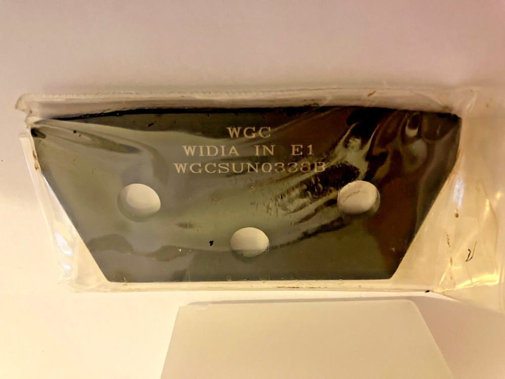New Widia Seperator Blade. WGCSUN0338B