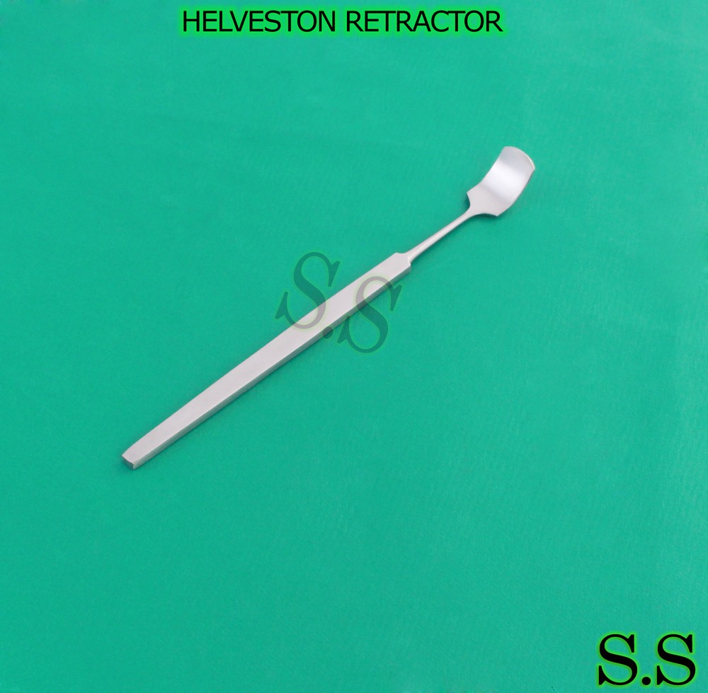 HELVESTON RETRACTOR 11MM WIDE CONCAVE BLADE