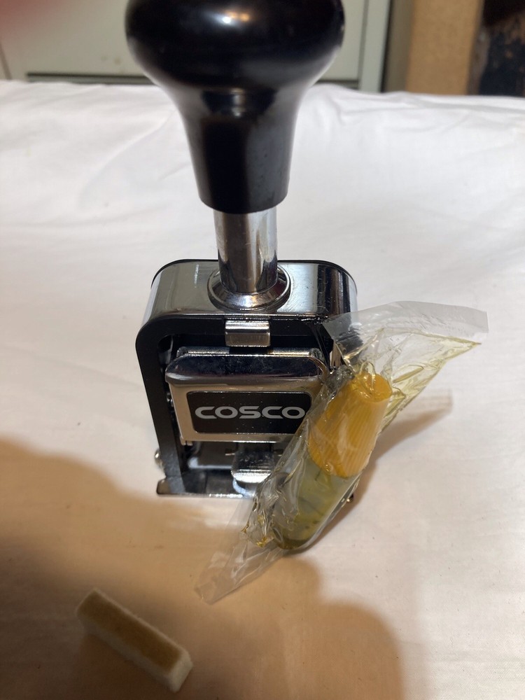 mechanical numbering machine