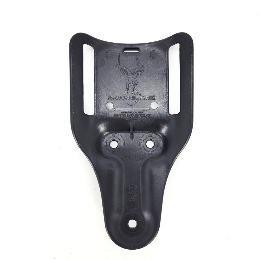 Safariland Mid-Ride Universal Belt Loop Adapter Black Screws