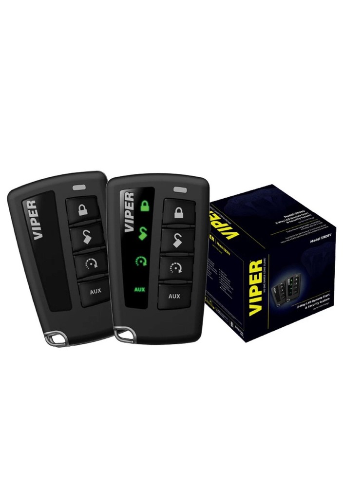 VIPER 5808V 2-Way Security & Remote Start System w/ LED Confirmation Lights