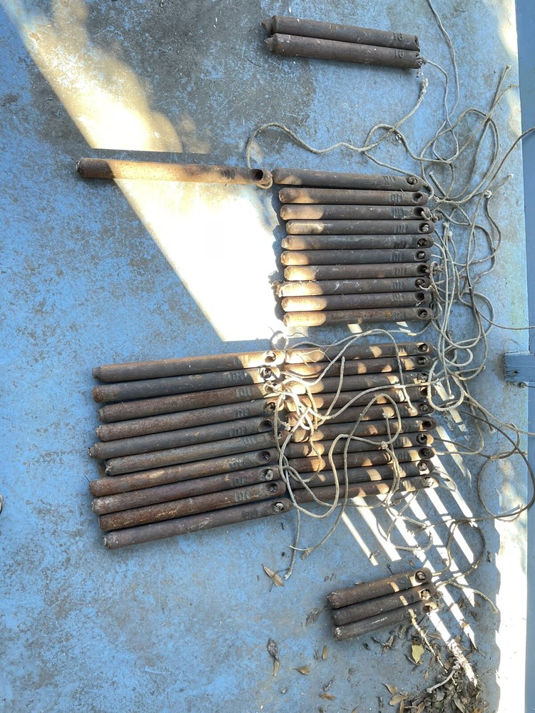 vintage cast iron window sash weights