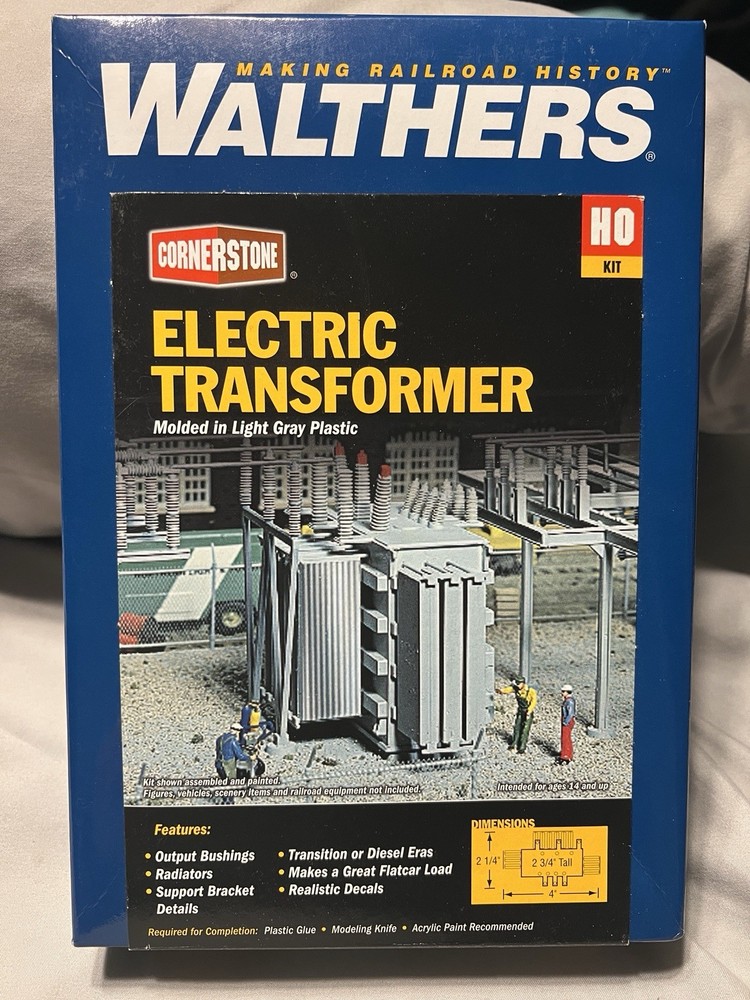 Walthers Electric Transformer