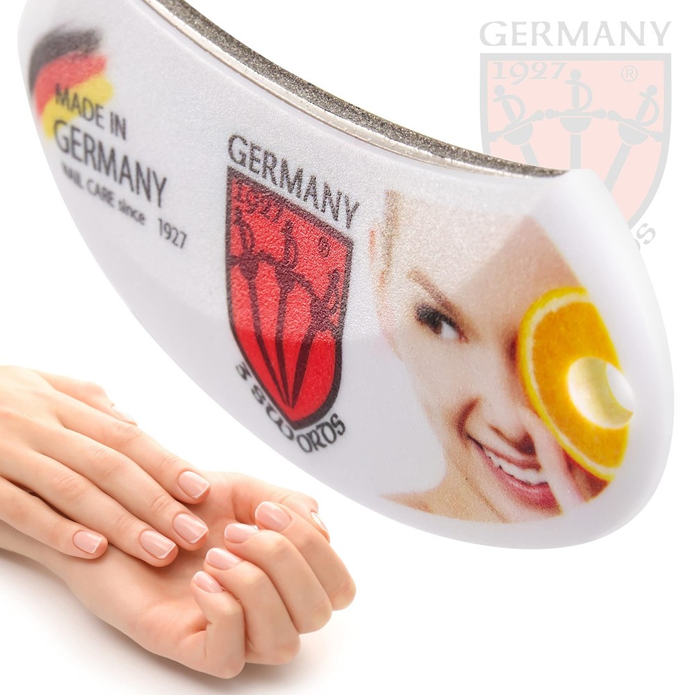 3 Swords Germany - Sapphire Nail File - Rounded Blade - Round