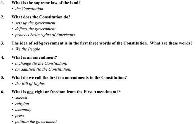 US Citizenship Test Study Guide (Civics Interview, Language) in English on a USB