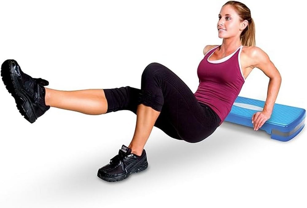 Aerobic Step, Blue | Exercise Step Platform, Medium