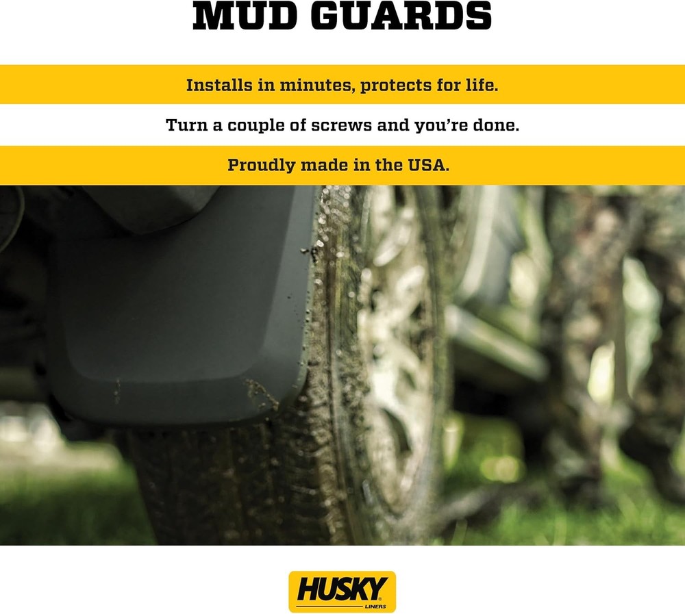 Husky Liners Custom Mud Guards | Fits 2011-2026 Dodge Durango (Excludes SRT) | R