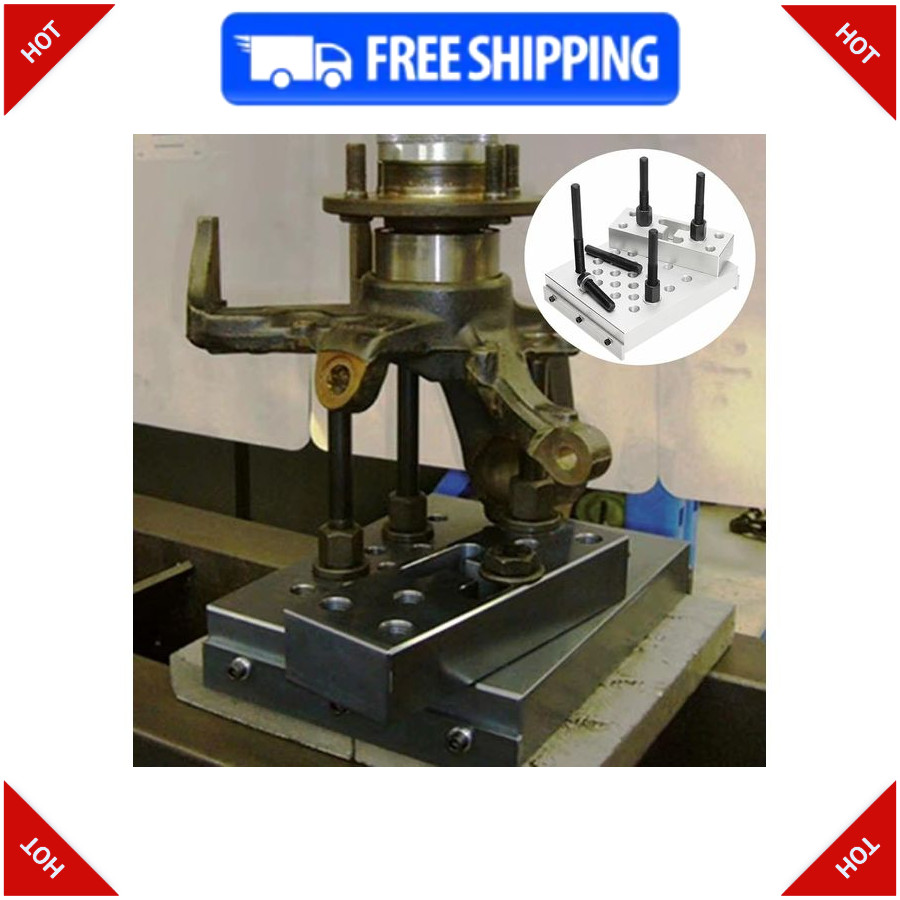 Universal Drill Press Support Block Plate Tool Kit 30 Ton Bearing Bushing