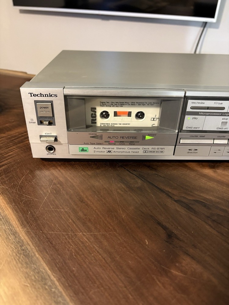 TECHNICS RS-B78R TAPE DECK Tested, Working Order