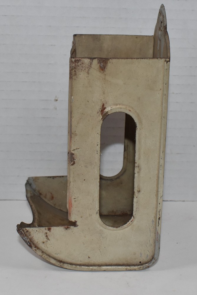 Vintage Wall Hanging Tin Match Stick Matches Holder