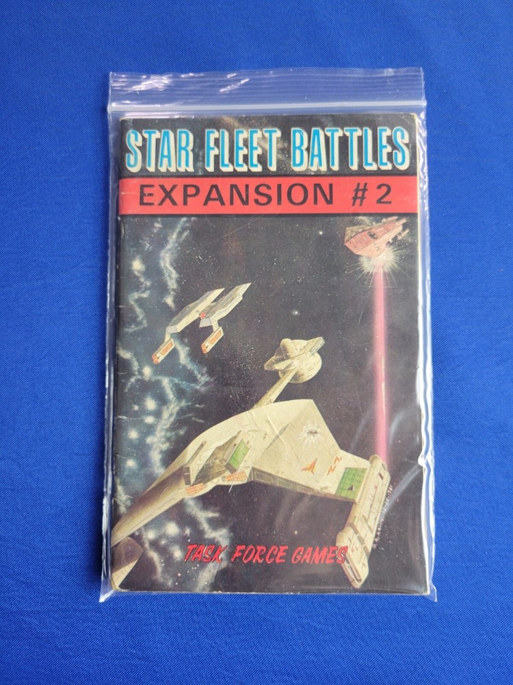 Expansion Set #2 - Star Fleet Battles (Complete & Partially Unpunched)