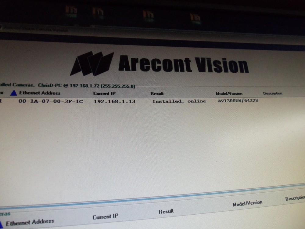 Arecont Megapixel AV1300M IP Network Security Surveillance POE Cam Camera