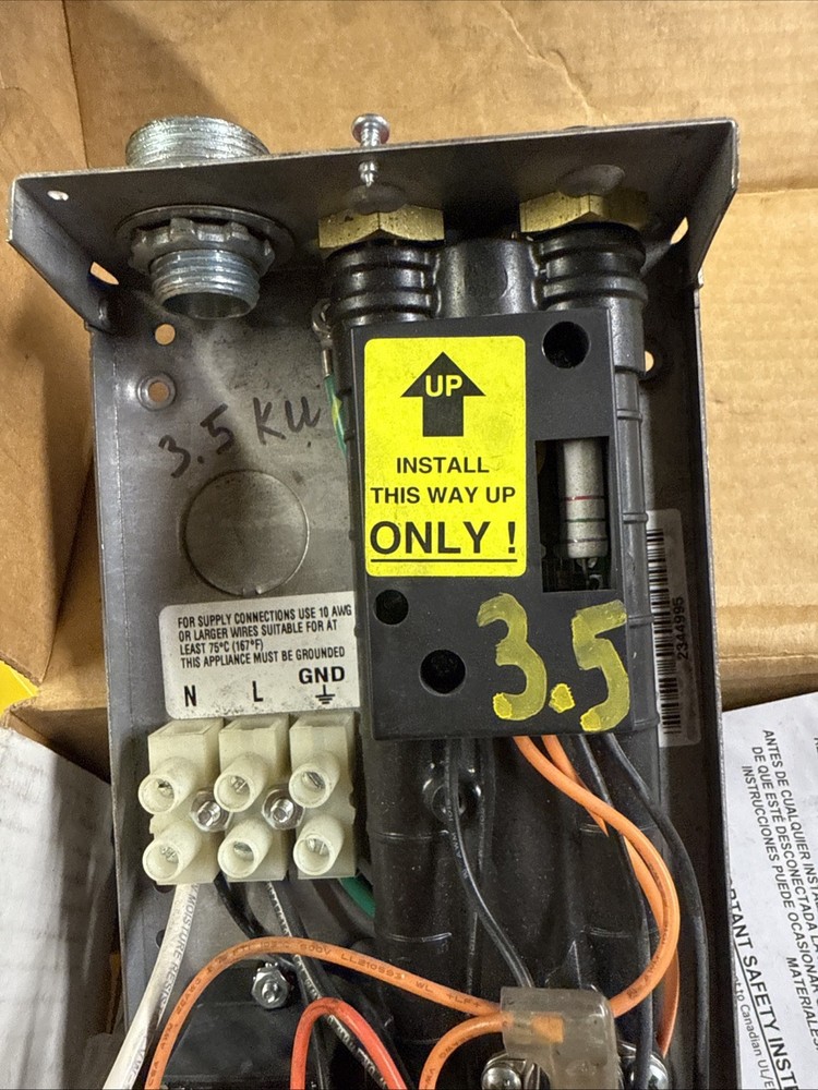 EEMAX SPEX2412 Electric Tankless Water Heater,120V 485A93 See Photos Used