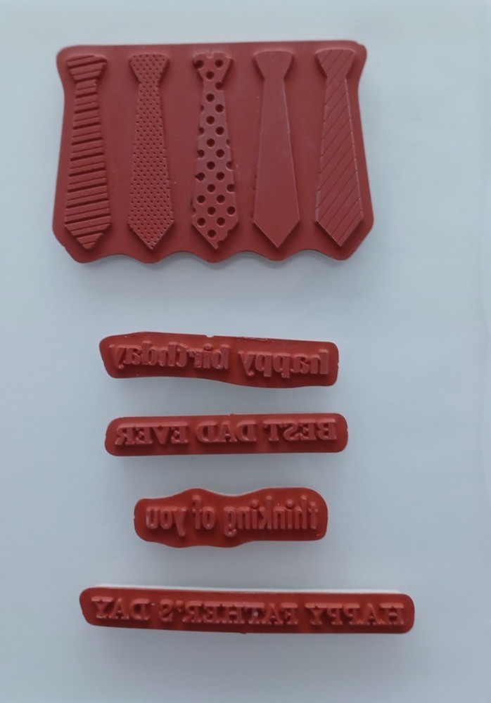 Stampin Up' BEST DAD EVER Rubber Stamp Set
