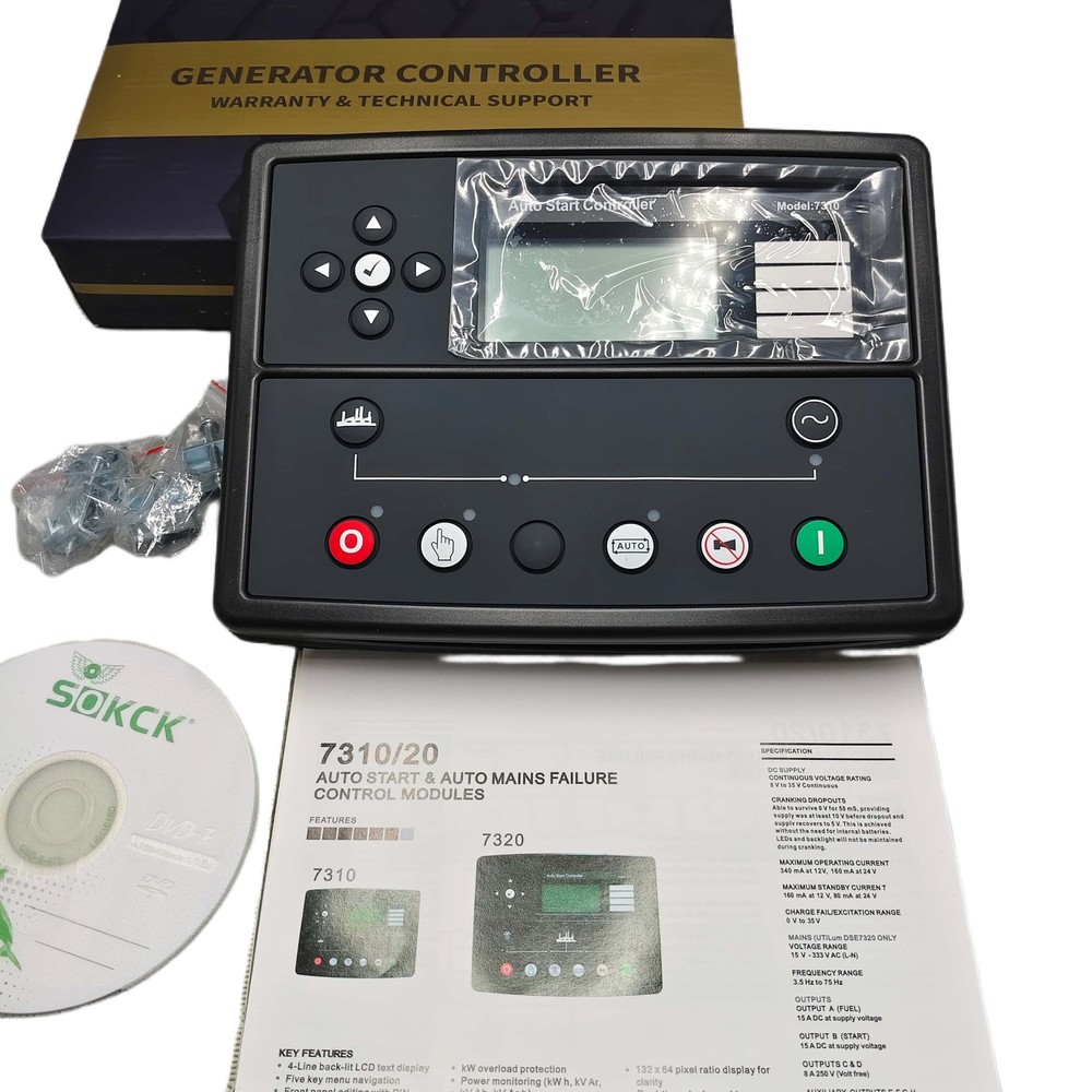 Fit Parallel Systems Advanced Genset Controller Auto Start & Load Share DSE7310