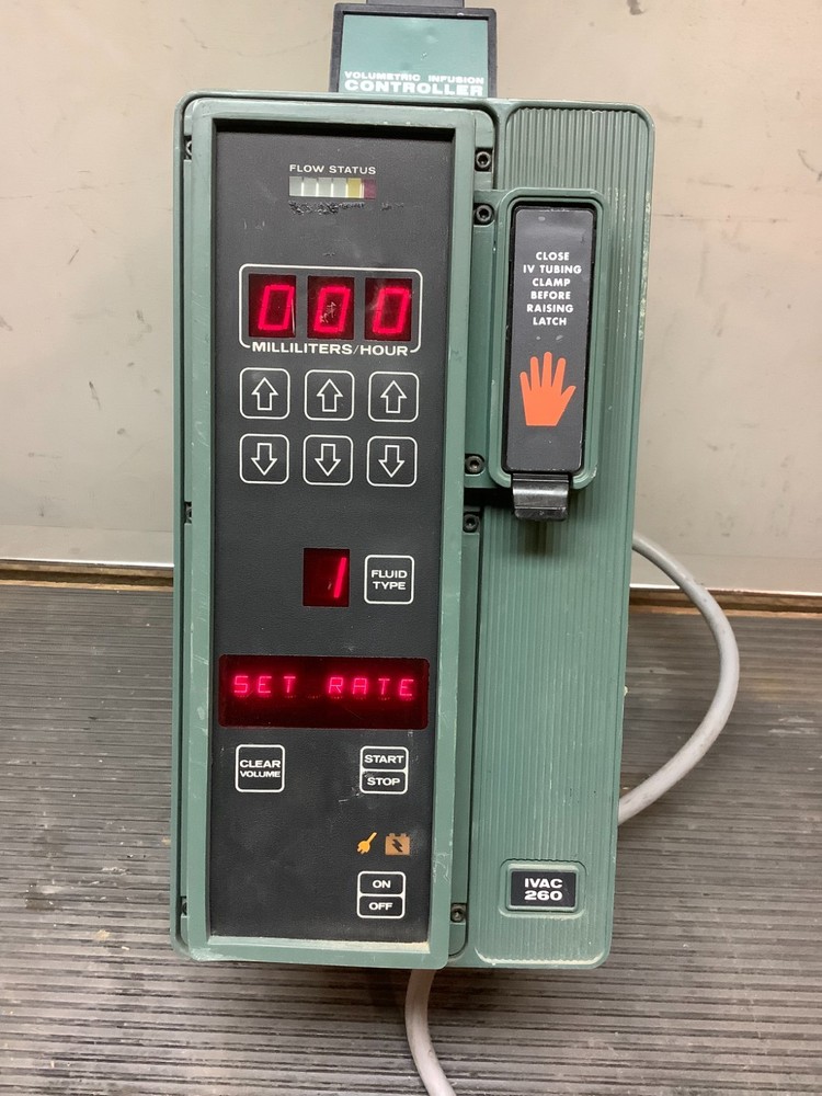 IVAC 260 VOLUMETRIC INFUSION CONTROLLER
