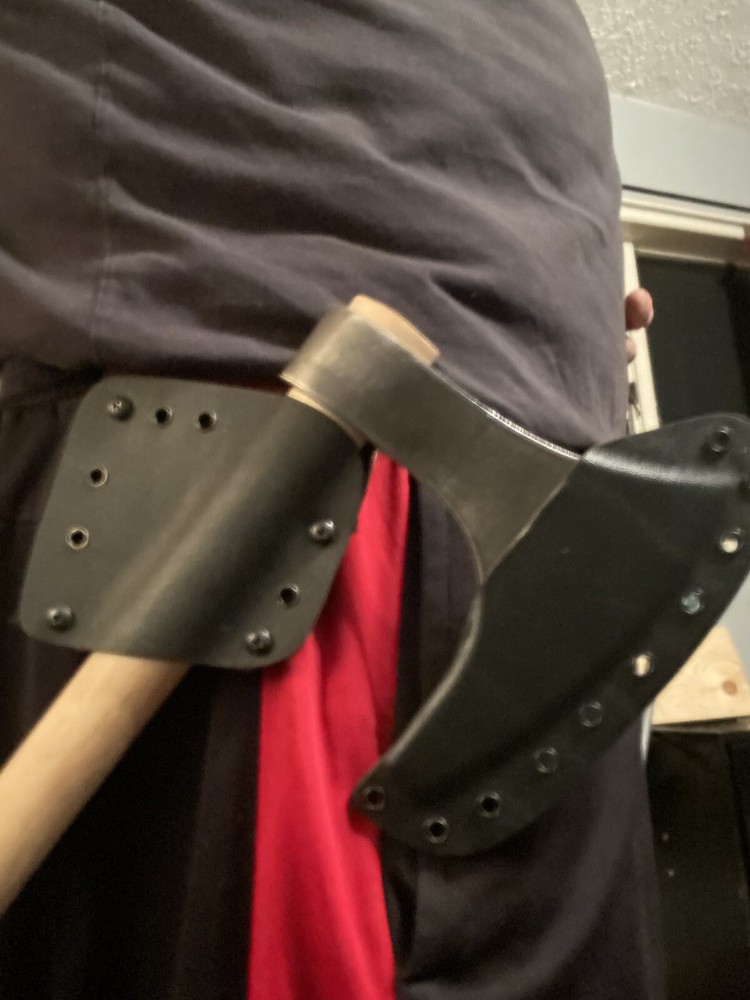 cold steel viking hand axe sheath
