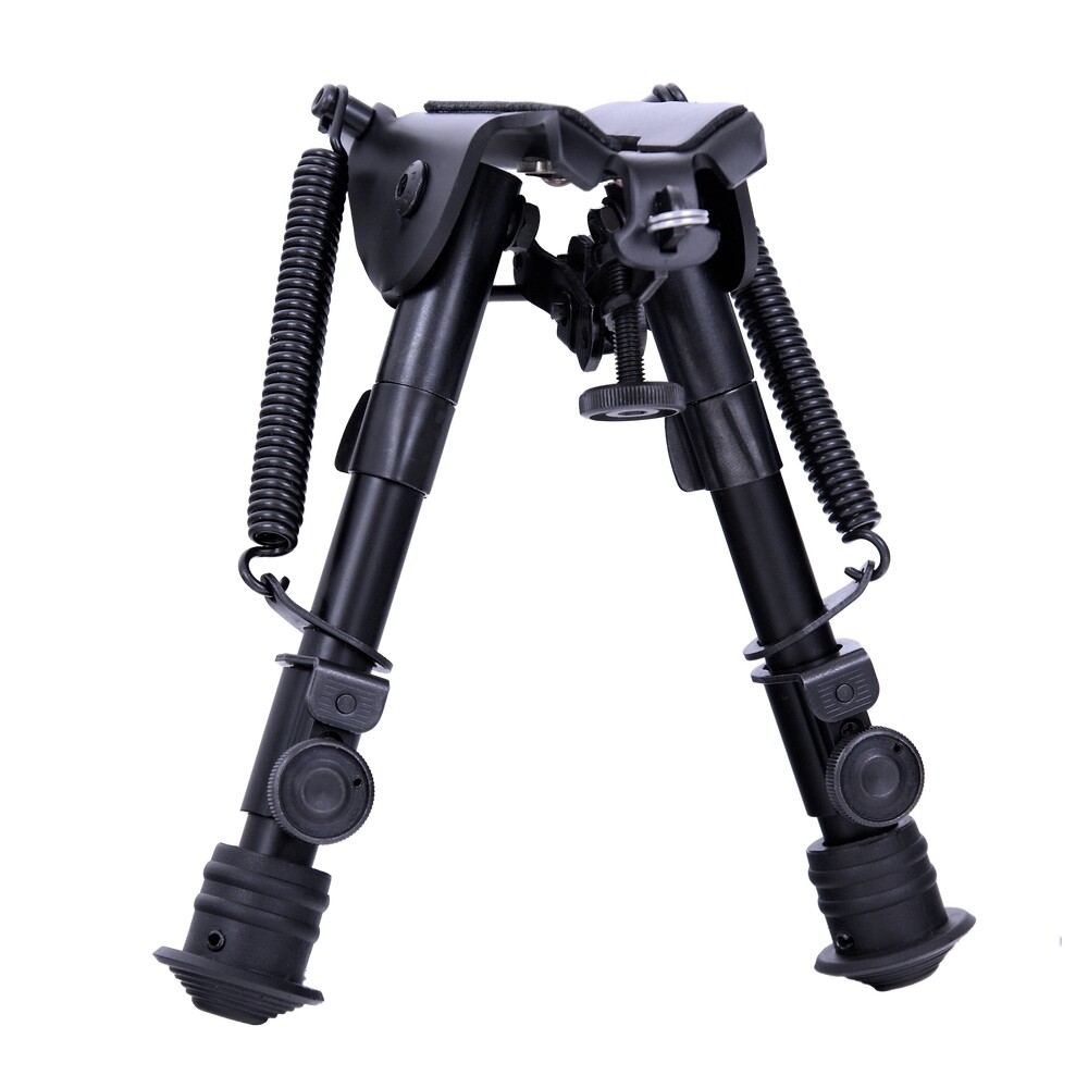 Aimtech Warhammer 6-9" Adjustable Tactical Harris Style Bipod Stud Mount 20854