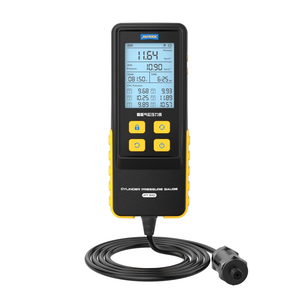 Gasoline Engine Cylinder Pressure Tester Digital Engine Compression Gauge Tester