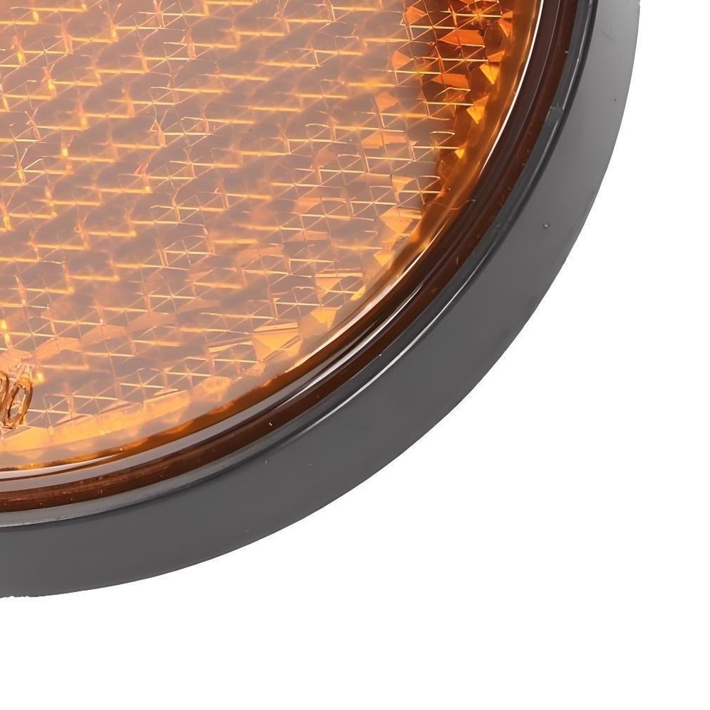 Reflector Round 55mm Orange Screwable