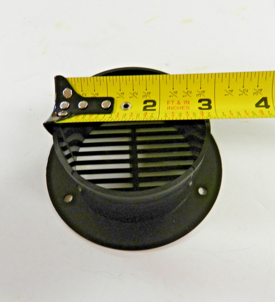 TRAILER / RV VENTS, Black, 2 inner, 2 outer, Utility, Cargo, Motorcycle Sidewall