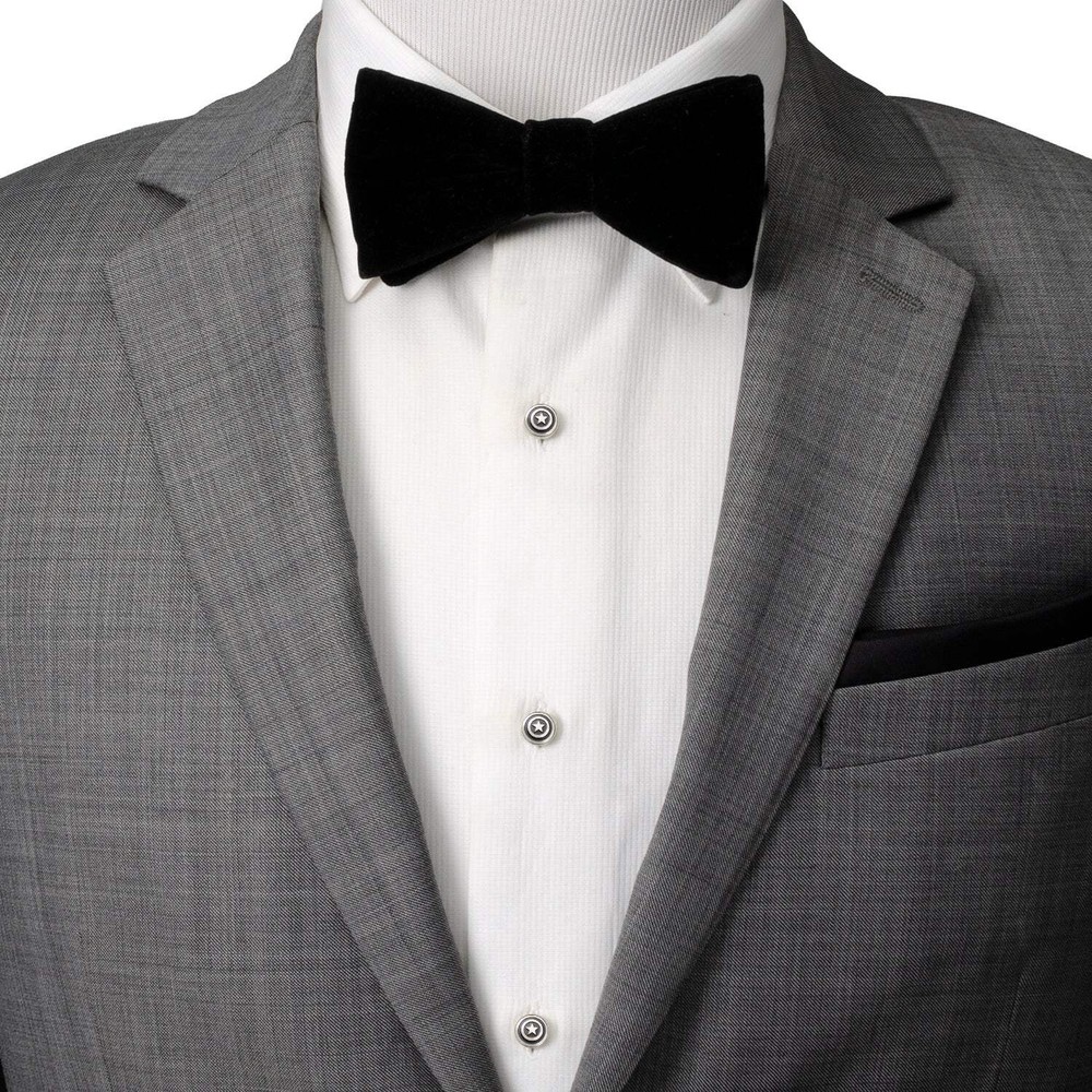 Marvel Captain America Shield Stainless Steel 5-Stud Set