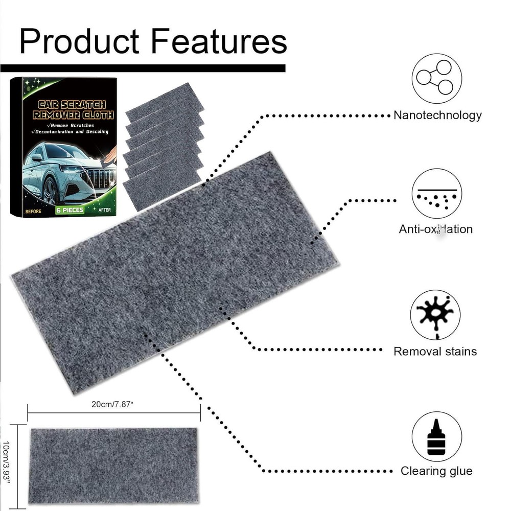 Nano Sparkle Car Scratch Repair Kit