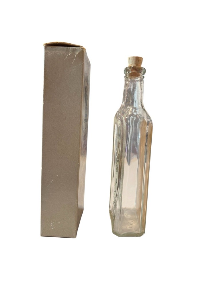 Vintage Watkins Vanilla Extract 11oz Bottle Empty With Original Box