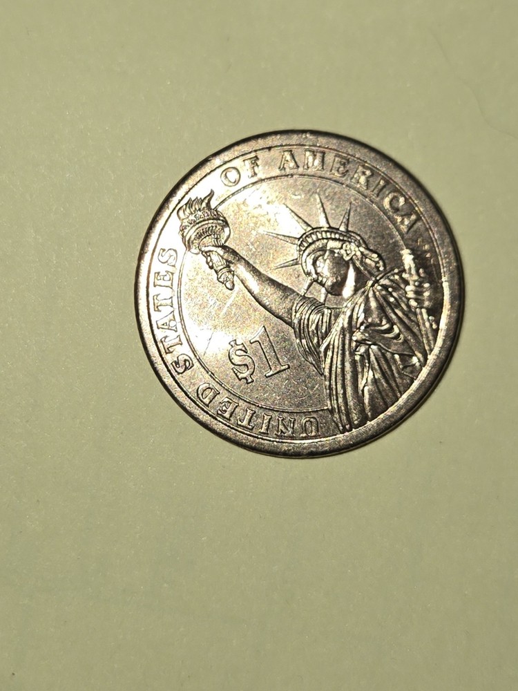 2007 S-PROOF Position A John Adams Dollar Coin