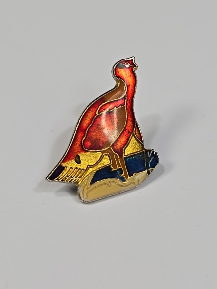 Pheasant Bird Lapel Pin