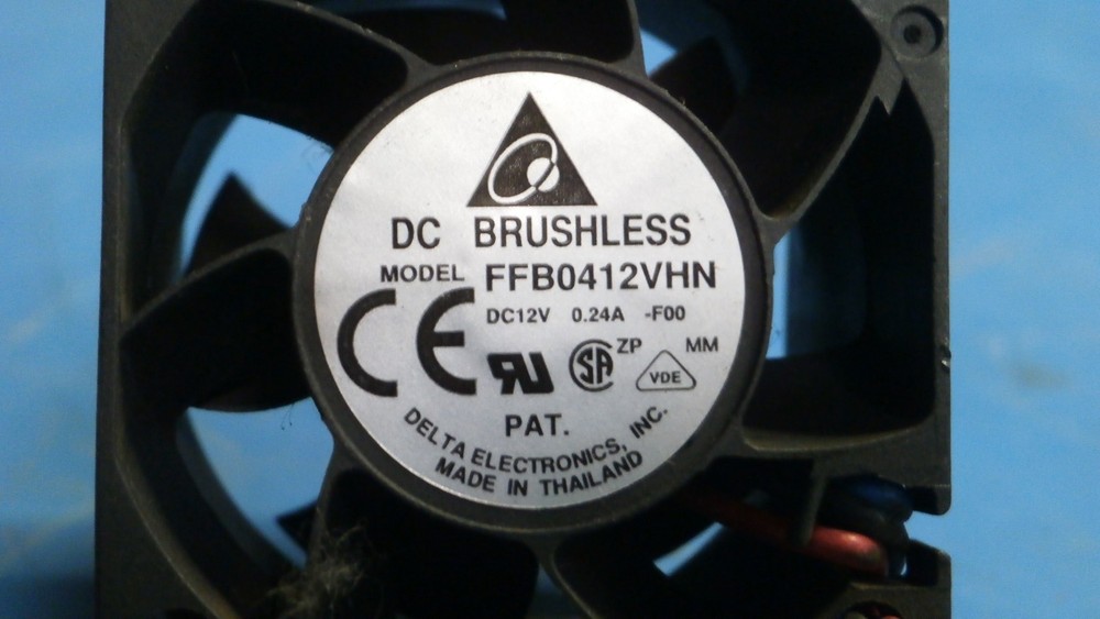 DELTA ELECTRONICS MODEL: FFB0412VHN DC 12V, 0.24 A